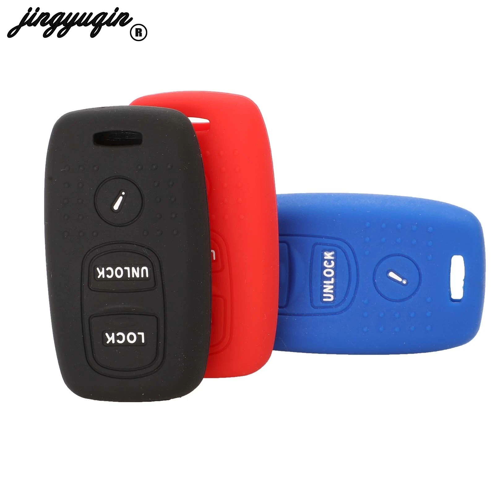 jingyuqin 2+1 3 Button Key Car Styling Cover Silicone Protector For Mazda 2 3 MAZDA 323 626 MPV Protege 5 Remote Key Case Shell
jingyuqin 2+1 3 Button Key Car Styling Cover Silicone Protector For Mazda 2 3 MAZDA 323 626 MPV Protege 5 Remote Key Case Shell