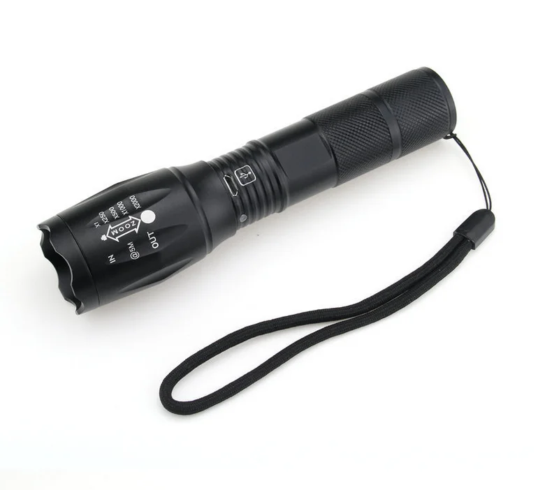 Portable mini flashlight XML-T6 L2 V6 LED ZOOM Torch hunting zoomable Flashlight torch Light
Portable mini flashlight XML-T6 L2 V6 LED ZOOM Torch hunting zoomable Flashlight torch Light