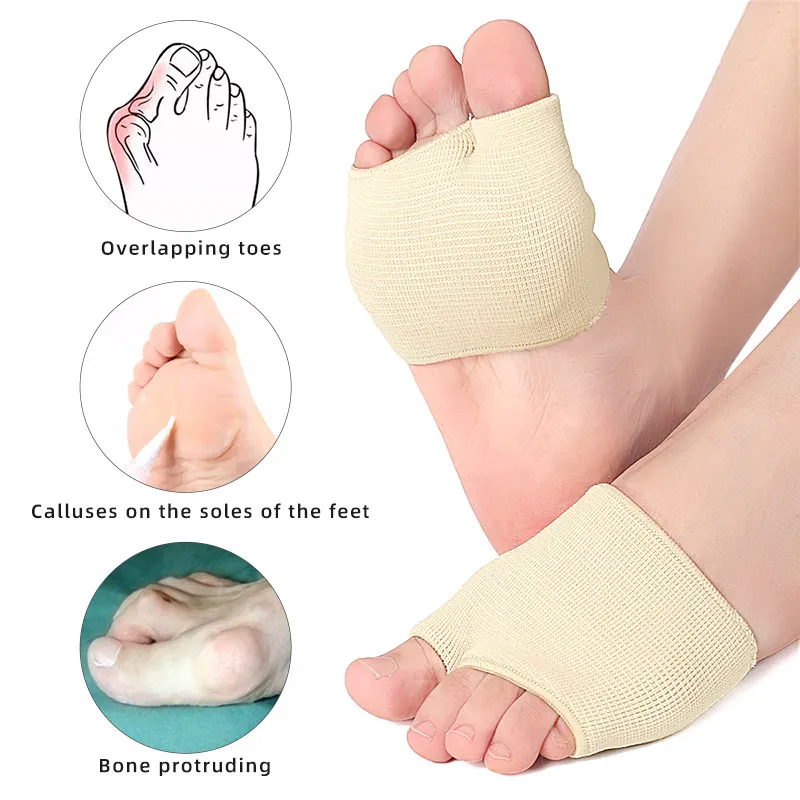 UPMAKE Gel Sleeves Painful Metatarsal Heads Forefoot Pads Support Metatarsalgia Relief Calluses Toe Pad Inserts Feet Care Tool
UPMAKE Gel Sleeves Painful Metatarsal Heads Forefoot Pads Support Metatarsalgia Relief Calluses Toe Pad Inserts Feet Care Tool