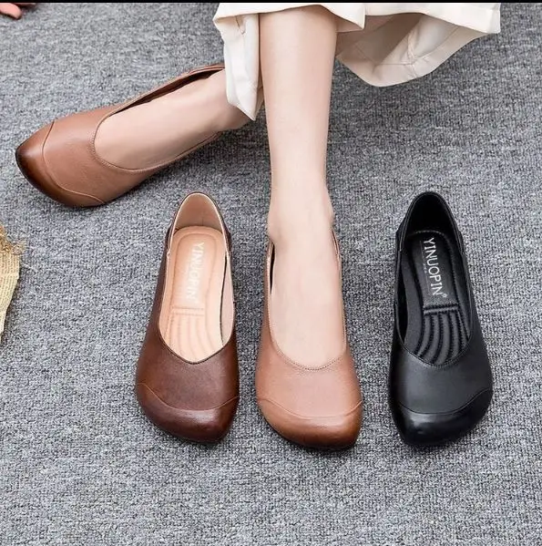 2021 Summer New Women's Retro Foot Set Pu Square Flat Sole Single Shoes Fashion Soft Sole Antiskid Women's Shoes 7KG180
2021 Summer New Women's Retro Foot Set Pu Square Flat Sole Single Shoes Fashion Soft Sole Antiskid Women's Shoes 7KG180