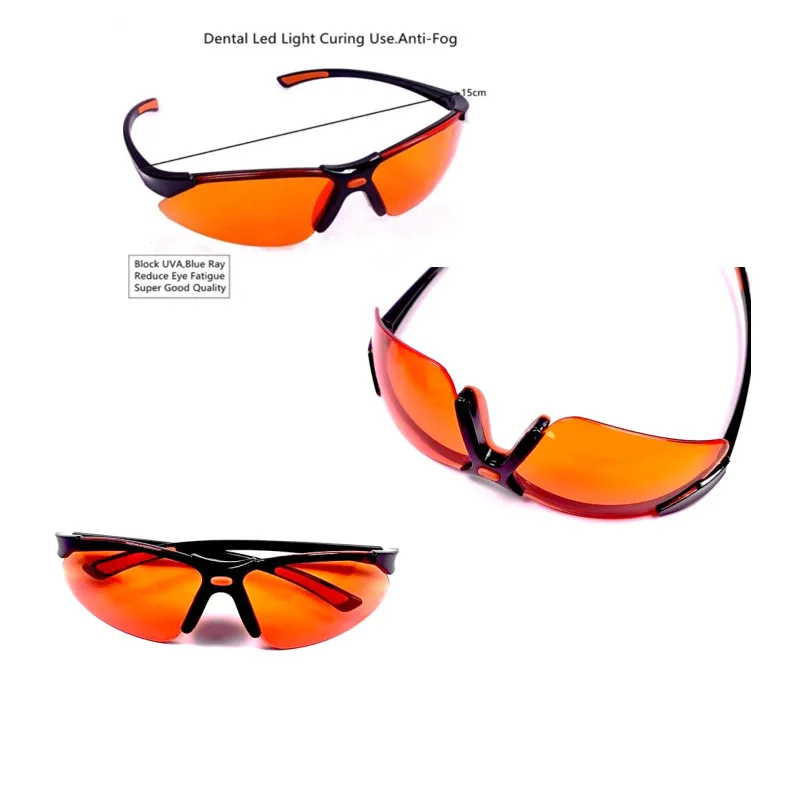 10pcs/Lot Dental Orange Lab Goggles Block LED UV Lights Curing Protective Eye Glasses 
10pcs/Lot Dental Orange Lab Goggles Block LED UV Lights Curing Protective Eye Glasses