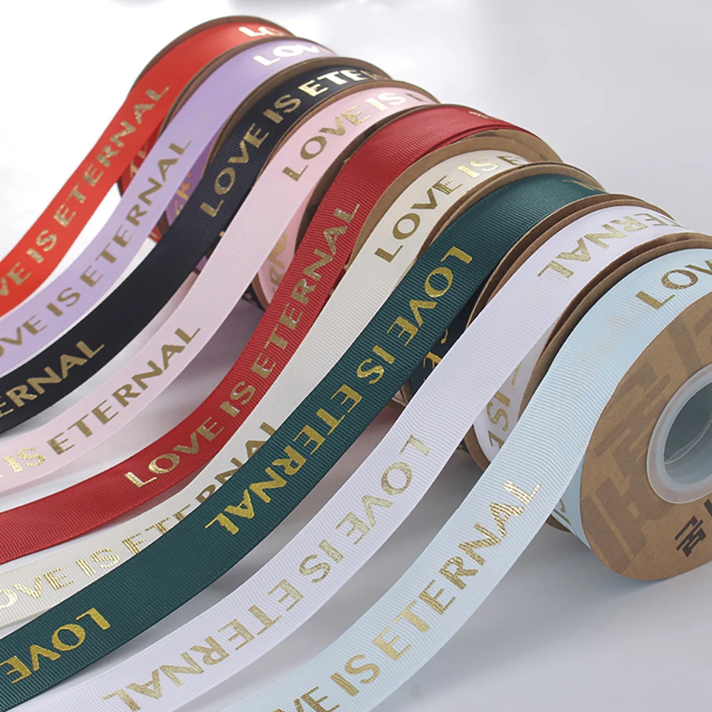 25MM 22M LOVE IS ETERNAL Printed Polyester Ribbon for Valentine's Day Gift Box Packaging Cake Baking Bouquet Gift DIY
25MM 22M LOVE IS ETERNAL Printed Polyester Ribbon for Valentine's Day Gift Box Packaging Cake Baking Bouquet Gift DIY