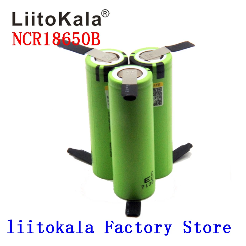 100PCS liitokala 18650 3400 Battery 3400mAh 3.7V NCR18650B Rechargeable Li-ion Battery for Flashlight +DIY nickel
100PCS liitokala 18650 3400 Battery 3400mAh 3.7V NCR18650B Rechargeable Li-ion Battery for Flashlight +DIY nickel