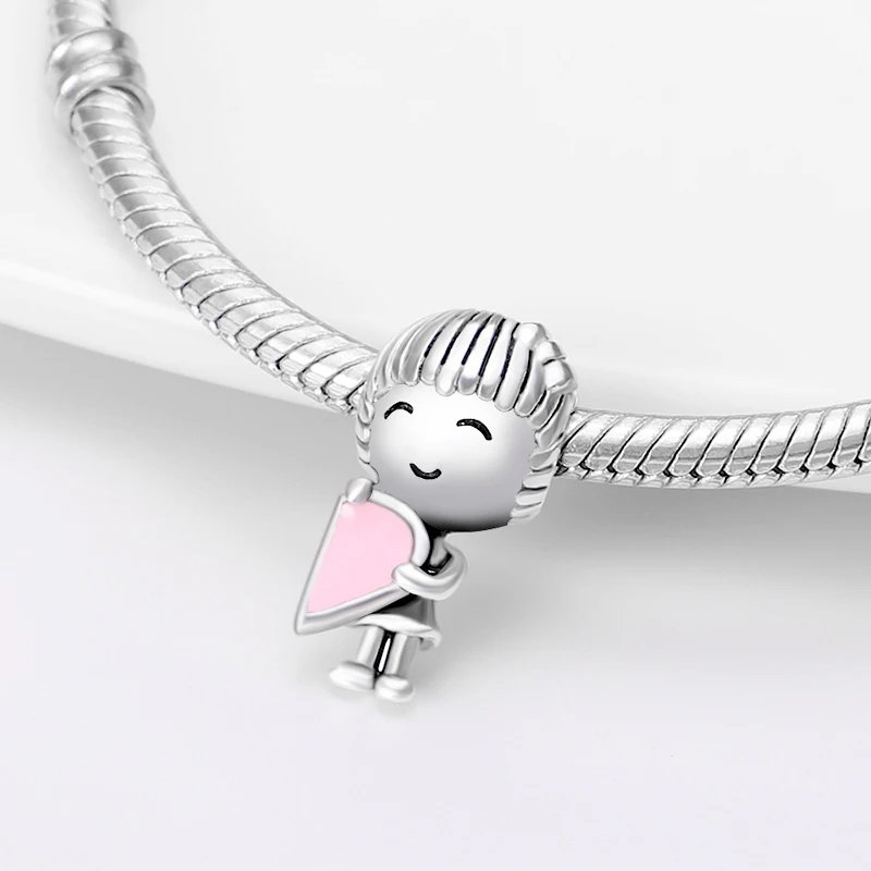 Шармы plata of ley из серебра 925 пробы для пар, подвески-бусины для девочек, подходят для оригинального браслета Пандоры, ожерелье, женская мода, И...
Шармы plata of ley из серебра 925 пробы для пар, подвески-бусины для девочек, подходят для оригинального браслета Пандоры, ожерелье, женская мода, И...