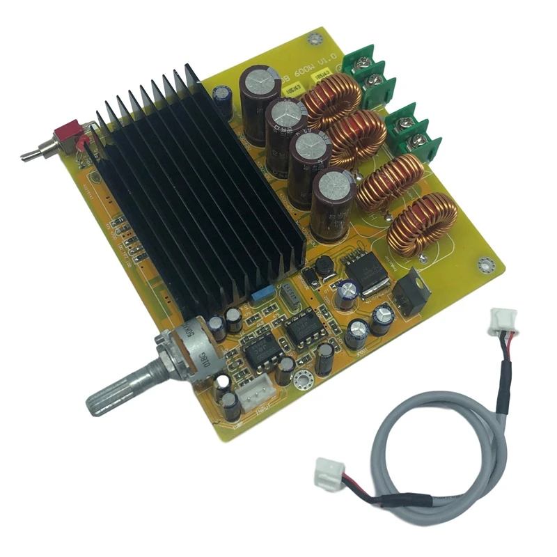 TAS5630 Digital Power Amplifier Board 600W High Power 20Hz-20KHz Subwoofer Audio Power Amplifier Board
TAS5630 Digital Power Amplifier Board 600W High Power 20Hz-20KHz Subwoofer Audio Power Amplifier Board