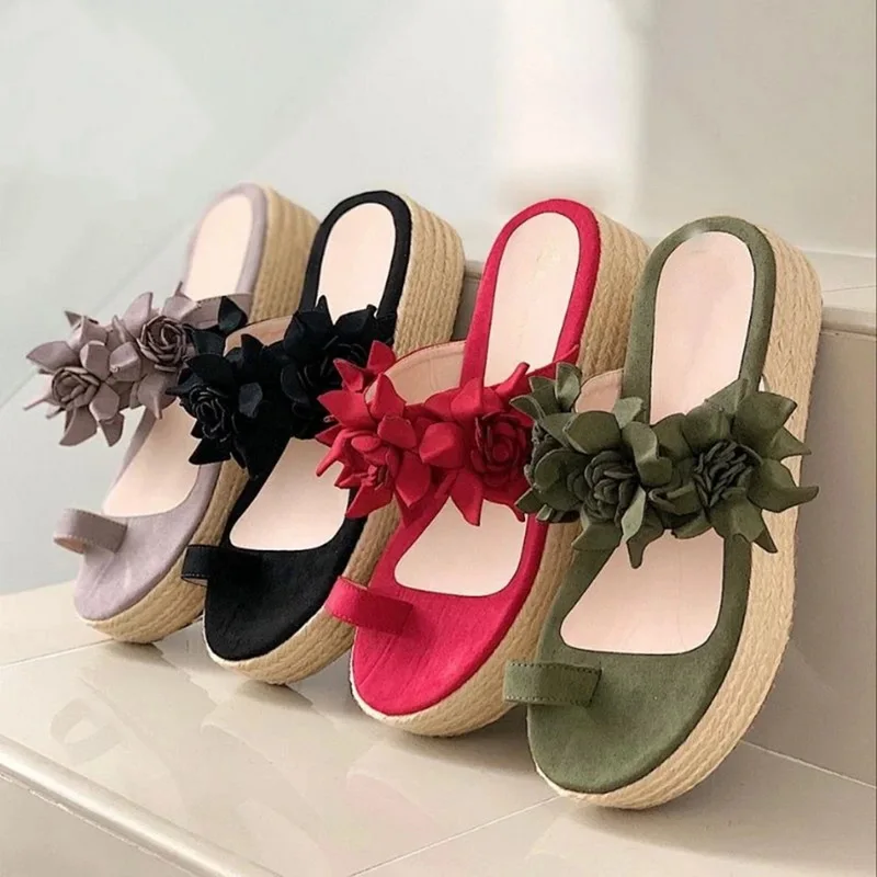 2020 Hot Sales Woman Sandals Platform Flower Slippers Casual Beach Flip Flops Sandals Women Summer Sexy High Heel Sandal Ladies
2020 Hot Sales Woman Sandals Platform Flower Slippers Casual Beach Flip Flops Sandals Women Summer Sexy High Heel Sandal Ladies