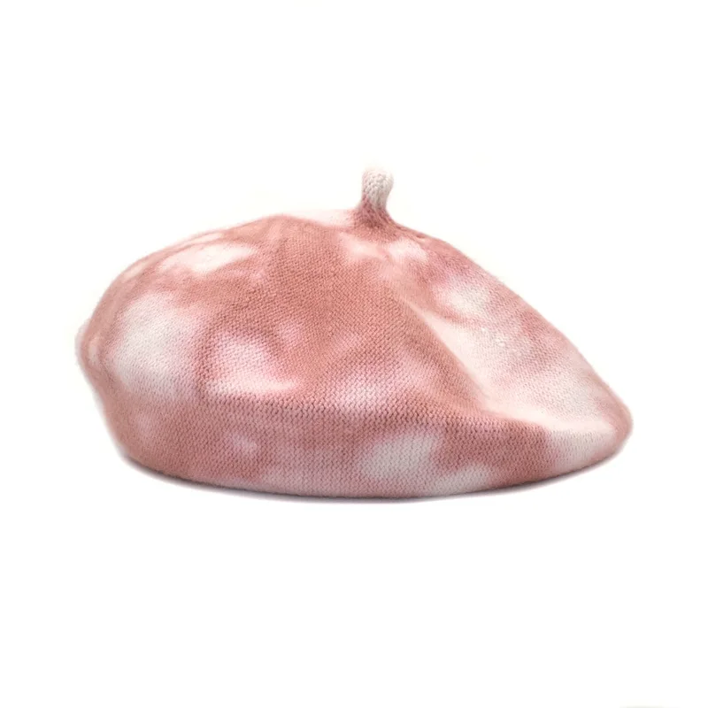 Ins new tie-dye knit beret female tide season warm hat cored yarn painter hat casual hat trade winter
Ins new tie-dye knit beret female tide season warm hat cored yarn painter hat casual hat trade winter