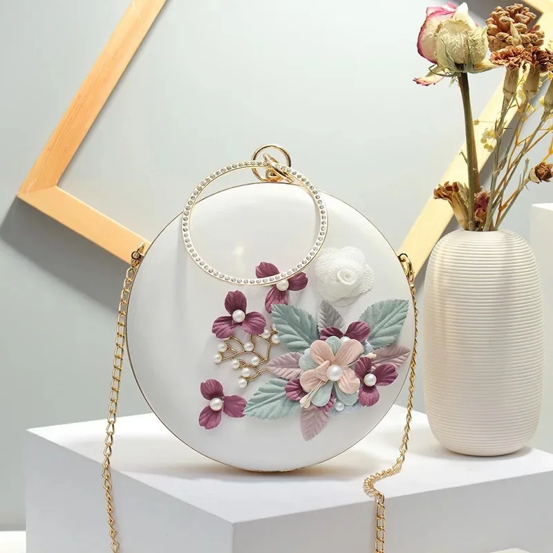 Luxecho Flower bag women's evening bag Day Clutches small handbag bride Wedding party bag with handle Chain Shoulder bags Purse
Luxecho Flower bag women's evening bag Day Clutches small handbag bride Wedding party bag with handle Chain Shoulder bags Purse