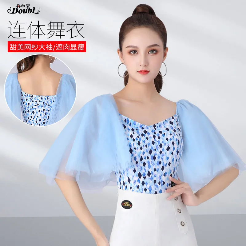 Doubl Latin Professional Practice Clothes for women Ladies Dance Costume New Shirt fashion body tops elegant
Doubl Latin Professional Practice Clothes for women Ladies Dance Costume New Shirt fashion body tops elegant