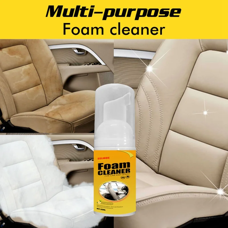 Multi-Purpose Foam Cleaner Rust Remover cleaning Multi-Functional Car House Seat Interior Auto Accessories New 150/100/30ML
Multi-Purpose Foam Cleaner Rust Remover cleaning Multi-Functional Car House Seat Interior Auto Accessories New 150/100/30ML