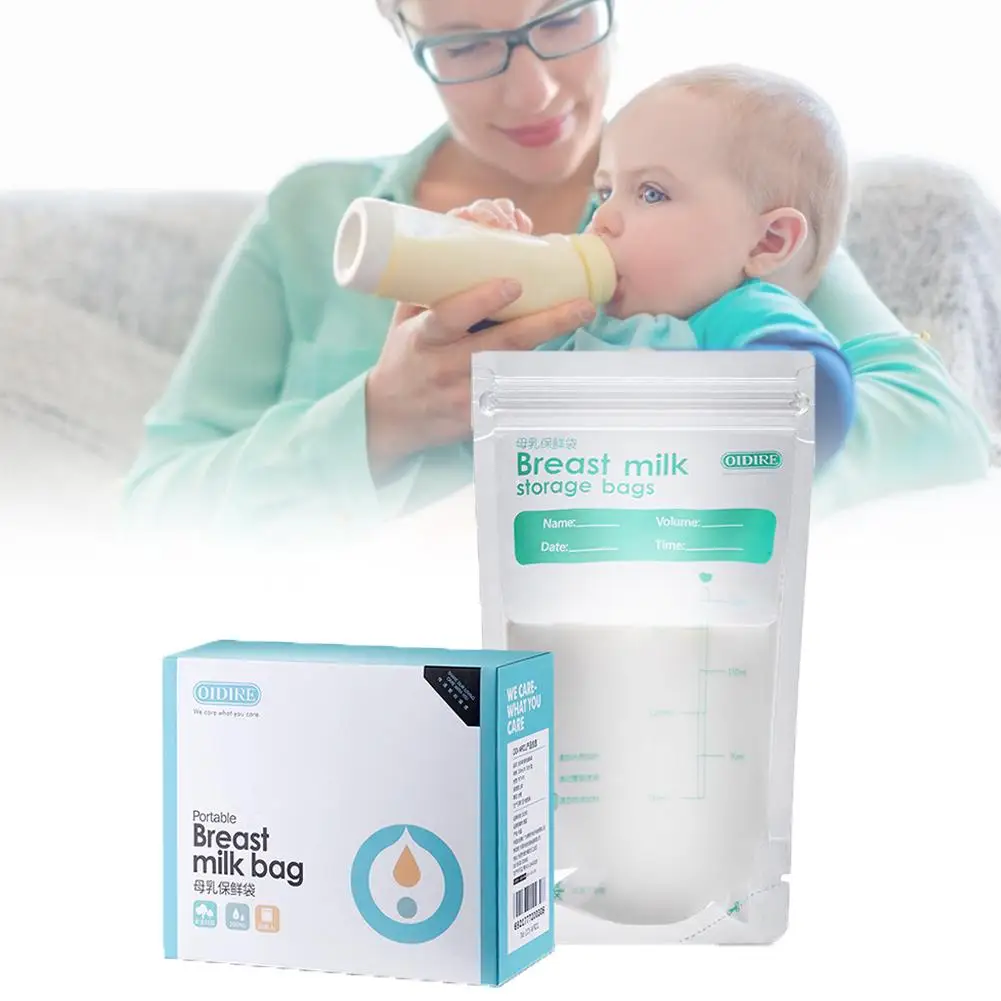 30pcs 200ml Milk Freezer Bags Mother Milk Baby Food Storage Breast Milk Storage Bag BPA Free Baby Safe Feeding Leak Proof Bag
30pcs 200ml Milk Freezer Bags Mother Milk Baby Food Storage Breast Milk Storage Bag BPA Free Baby Safe Feeding Leak Proof Bag