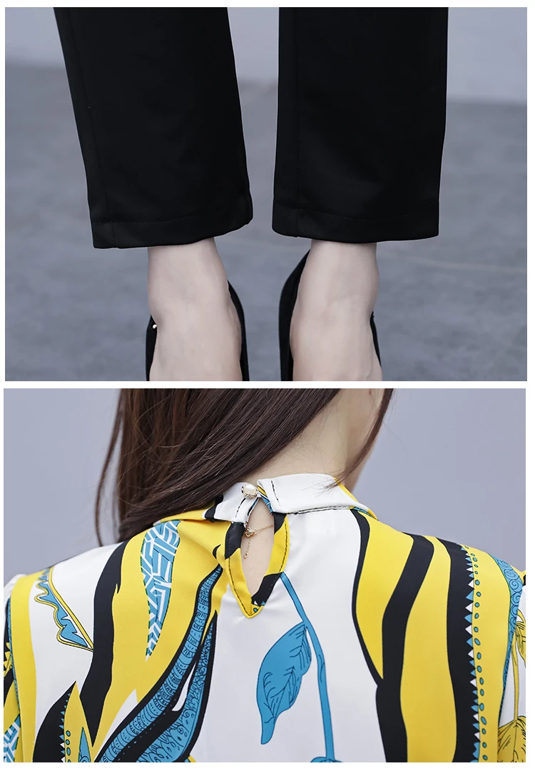 Trendy 2 Piece Set Womens Suits Blazer With Pants Contrast Top&pants Set Ensemble Costume Femme 2 Pieces Pantalon Korean Suit
Trendy 2 Piece Set Womens Suits Blazer With Pants Contrast Top&pants Set Ensemble Costume Femme 2 Pieces Pantalon Korean Suit