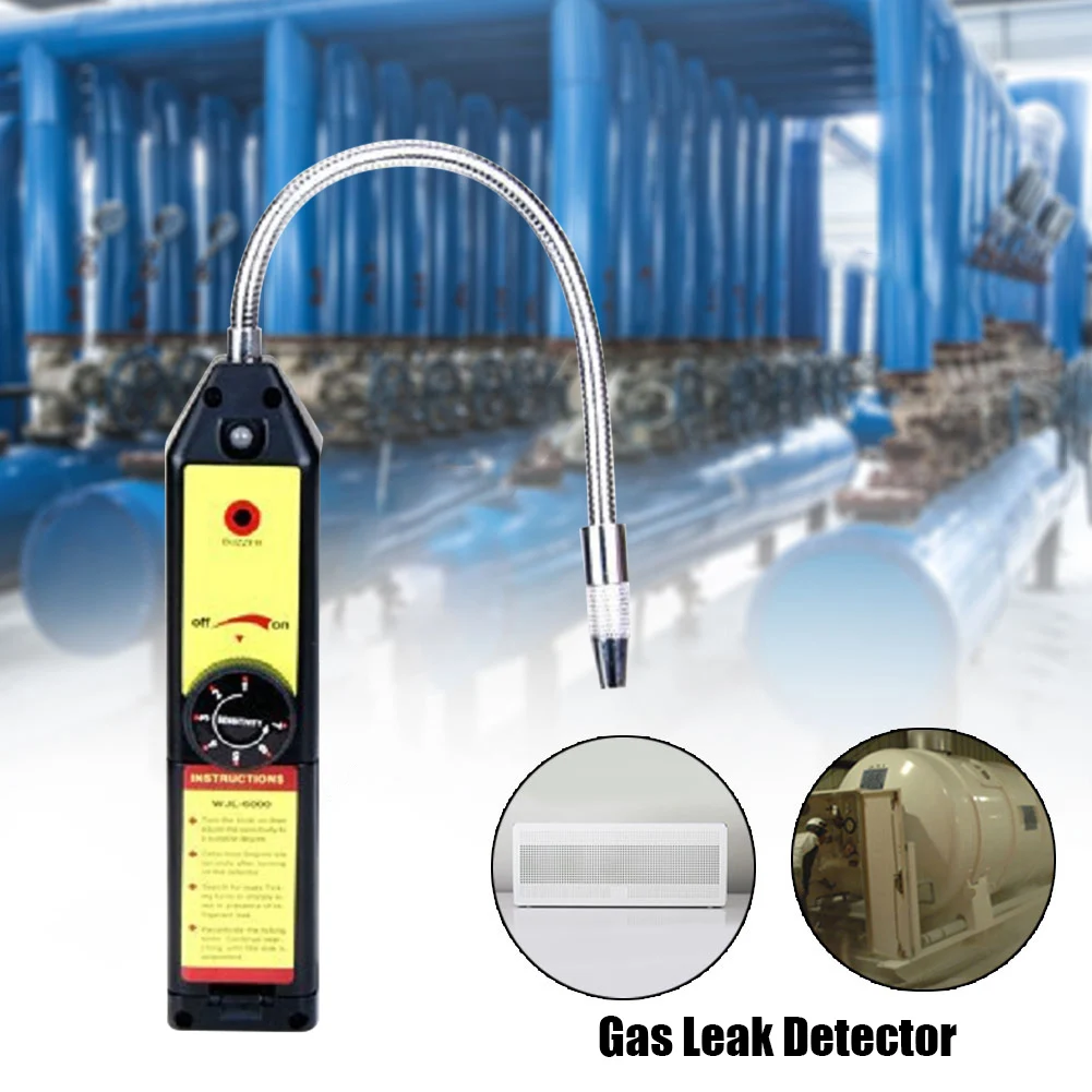 WJL-6000 High Accuracy Refrigerant Gas Analyzer Air Conditioning Halogen Gas Leak Detector Tester for R22 CFCs HCFC
WJL-6000 High Accuracy Refrigerant Gas Analyzer Air Conditioning Halogen Gas Leak Detector Tester for R22 CFCs HCFC