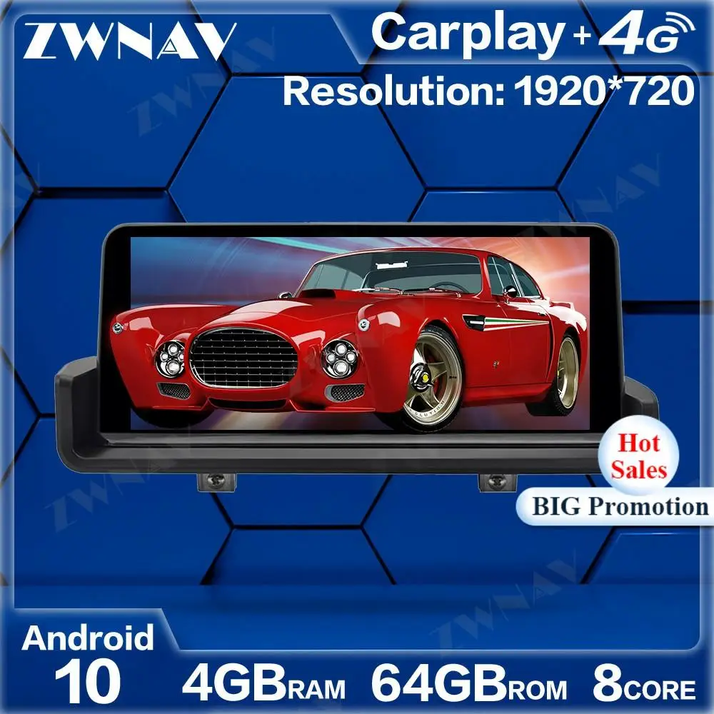 4+64G Android 10.0 Car Multimedia Player For BMW 3 Series E90 E91 E92 E93 2005-2012 GPS Radio navi stereo Touch screen head unit
4+64G Android 10.0 Car Multimedia Player For BMW 3 Series E90 E91 E92 E93 2005-2012 GPS Radio navi stereo Touch screen head unit