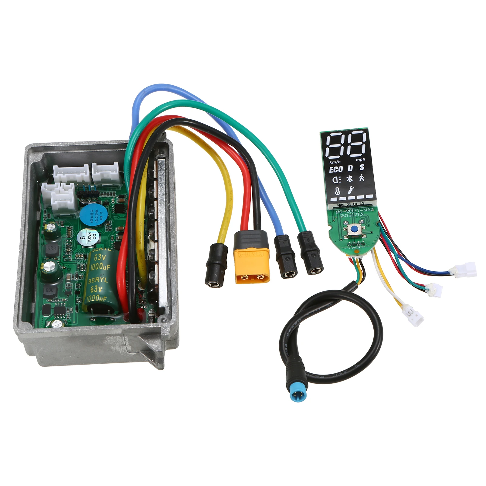 Electric Scooter Motherboard Controller Main Board Controller Switchboard + Instrument Board Display Panel for Ninebot Max G30
Electric Scooter Motherboard Controller Main Board Controller Switchboard + Instrument Board Display Panel for Ninebot Max G30