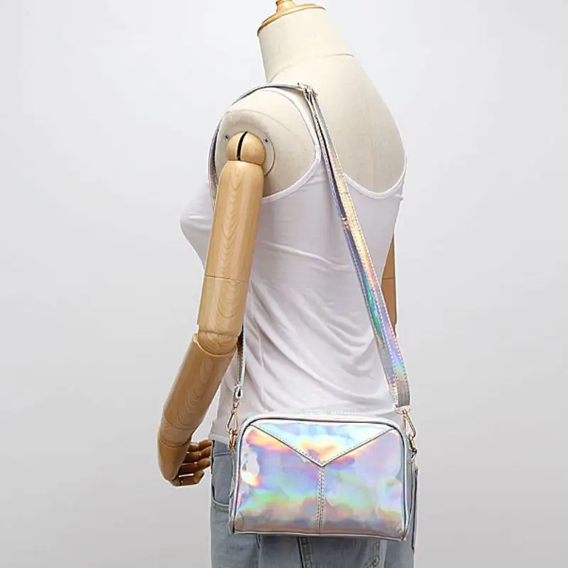 Women Shoulder Bags Leather Holographic Evening Handbags Hobo Messenger Crossbody Bag
Women Shoulder Bags Leather Holographic Evening Handbags Hobo Messenger Crossbody Bag