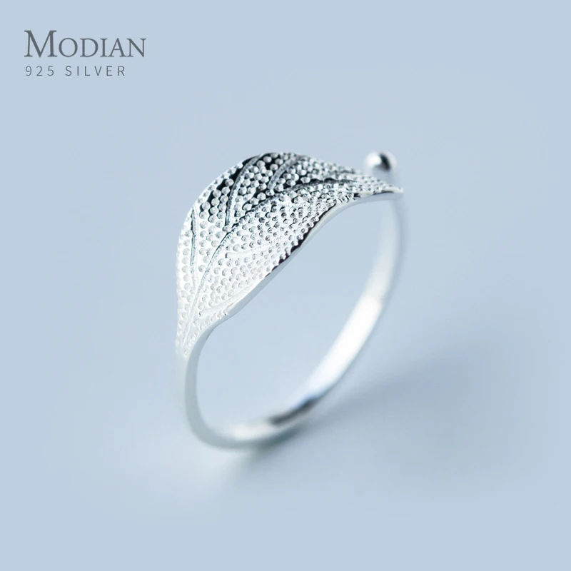Modian Fashion 925 Sterling Silver Hope Tree Leaves Tree Buds Rings for Women Flora Open Adjustable Finger Ring Fine Jewelry
Modian Fashion 925 Sterling Silver Hope Tree Leaves Tree Buds Rings for Women Flora Open Adjustable Finger Ring Fine Jewelry