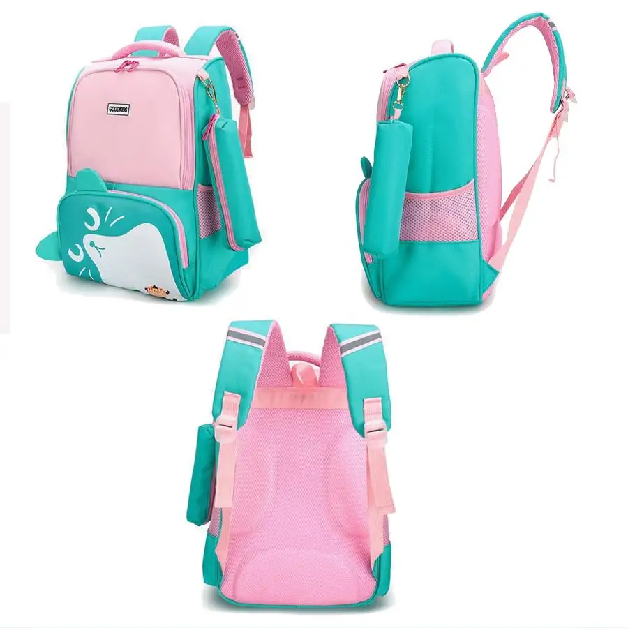 New Lovely Cat Ears Student Children School Bags Girls Boys Kids Primary Mochila Escolar Cartable Enfant Grade 1-3-5 
New Lovely Cat Ears Student Children School Bags Girls Boys Kids Primary Mochila Escolar Cartable Enfant Grade 1-3-5