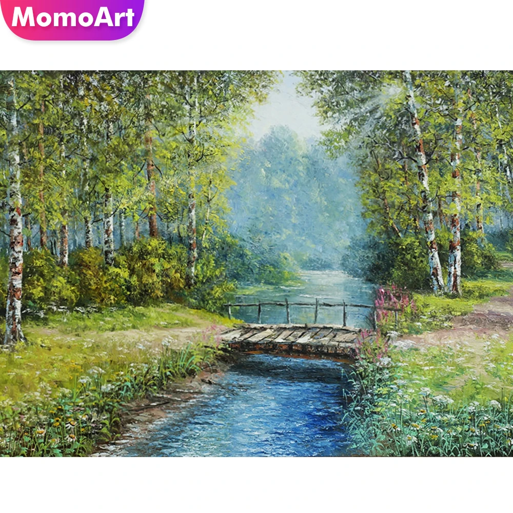 MomoArt Алмазная вышивка дерево 5D DIY Алмазная мозаика река алмазная картина пейзаж картины стразами полная выкладка подарок ручной работы Укра...
MomoArt Алмазная вышивка дерево 5D DIY Алмазная мозаика река алмазная картина пейзаж картины стразами полная выкладка подарок ручной работы Укра...