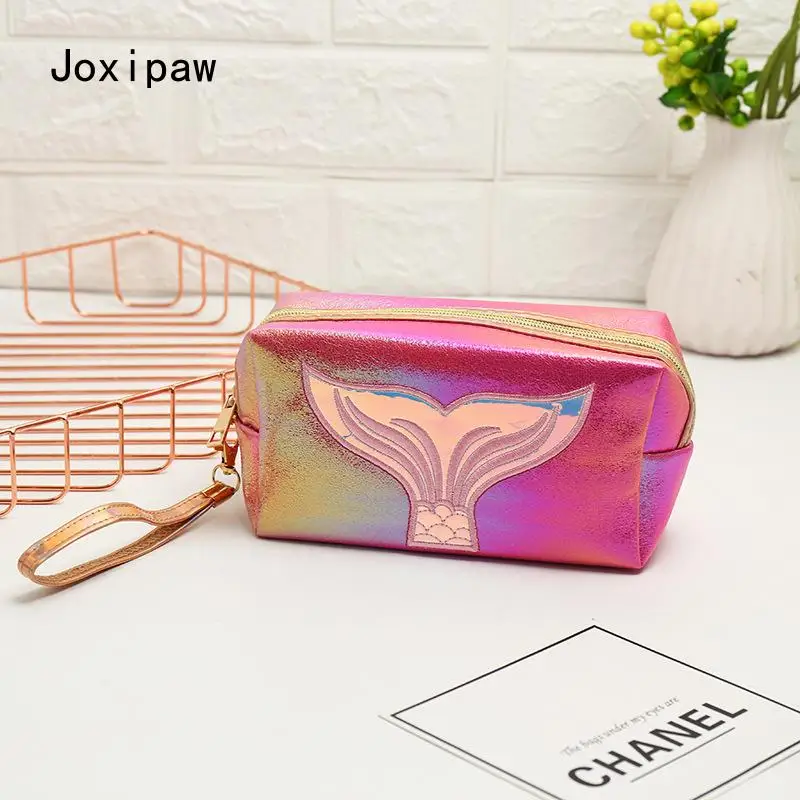 Women Makeup Bag Colorful Mermaid Tail Cosmetic Bag Organizer Make Up Case Beauty Pouch Lipstick Box Pu Beautician Toiletry Bags
Women Makeup Bag Colorful Mermaid Tail Cosmetic Bag Organizer Make Up Case Beauty Pouch Lipstick Box Pu Beautician Toiletry Bags