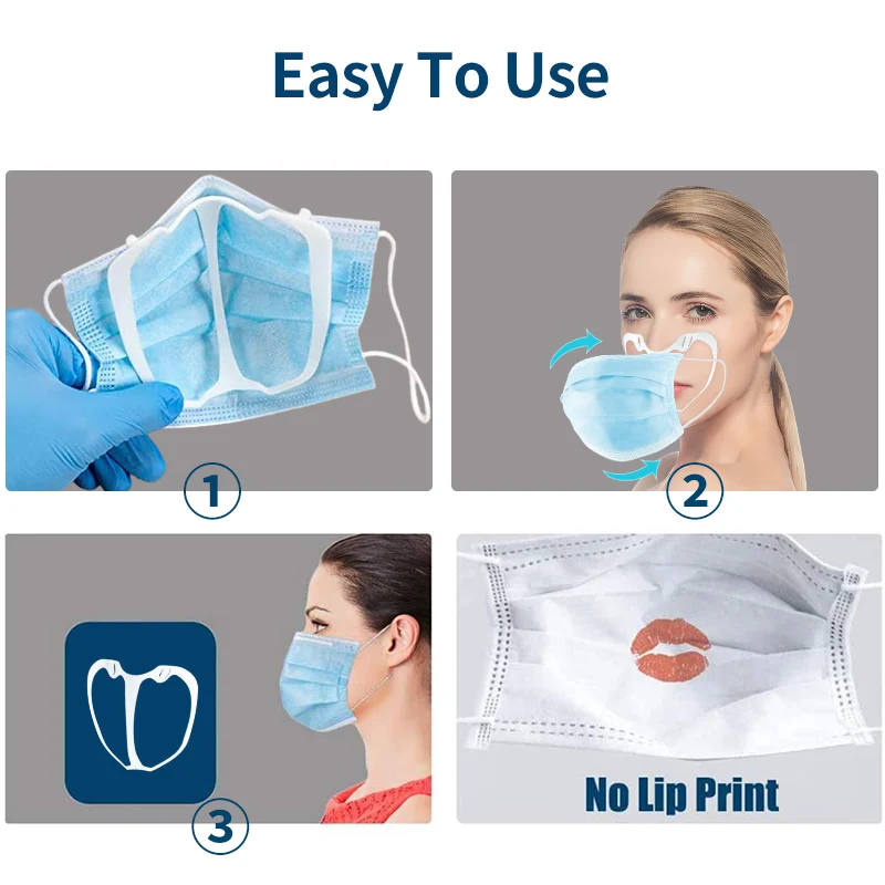 Защитная 3d-маска для лица с поддержкой дыхания | Дом и сад