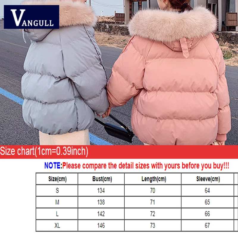 Vangull Women Winter Jacket Parkas Big Fur Collar Hooded Coat 2019 New Causal Long Sleeve Thicken Loose Female Solid Parkas Coat
Vangull Women Winter Jacket Parkas Big Fur Collar Hooded Coat 2019 New Causal Long Sleeve Thicken Loose Female Solid Parkas Coat