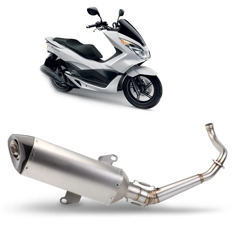 Мотоцикл для Honda PCX125 Модифицированная нержавеющая сталь PCX150 модифицированный выхлопной канал 2017-2018
Мотоцикл для Honda PCX125 Модифицированная нержавеющая сталь PCX150 модифицированный выхлопной канал 2017-2018