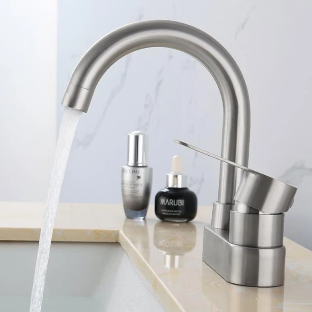 Grifos de dutch basin faucet taps body 304 stainless steel mixer water cold &hot surface brushed 360 degree rotation
Grifos de dutch basin faucet taps body 304 stainless steel mixer water cold &hot surface brushed 360 degree rotation