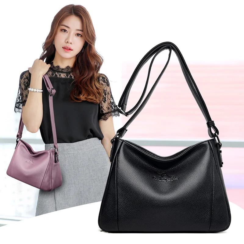 High Quality Vintage Soft Leather Crossbody Bag for Women Designer Handbags Ladies Shoulder Bag Fashion Shopping Messenger Bag
High Quality Vintage Soft Leather Crossbody Bag for Women Designer Handbags Ladies Shoulder Bag Fashion Shopping Messenger Bag