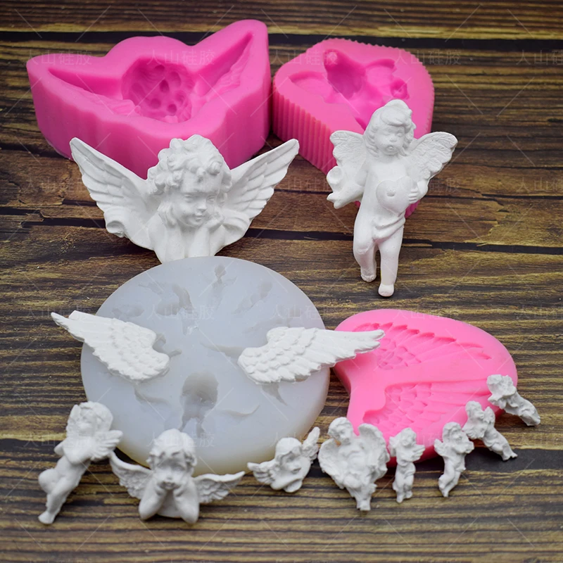 6 Styles Angel Baby Chocolate Candy Silicone Mold Fondant Cake Baking Tools DIY Soap Making Mould Pastry Decorating Molds
6 Styles Angel Baby Chocolate Candy Silicone Mold Fondant Cake Baking Tools DIY Soap Making Mould Pastry Decorating Molds