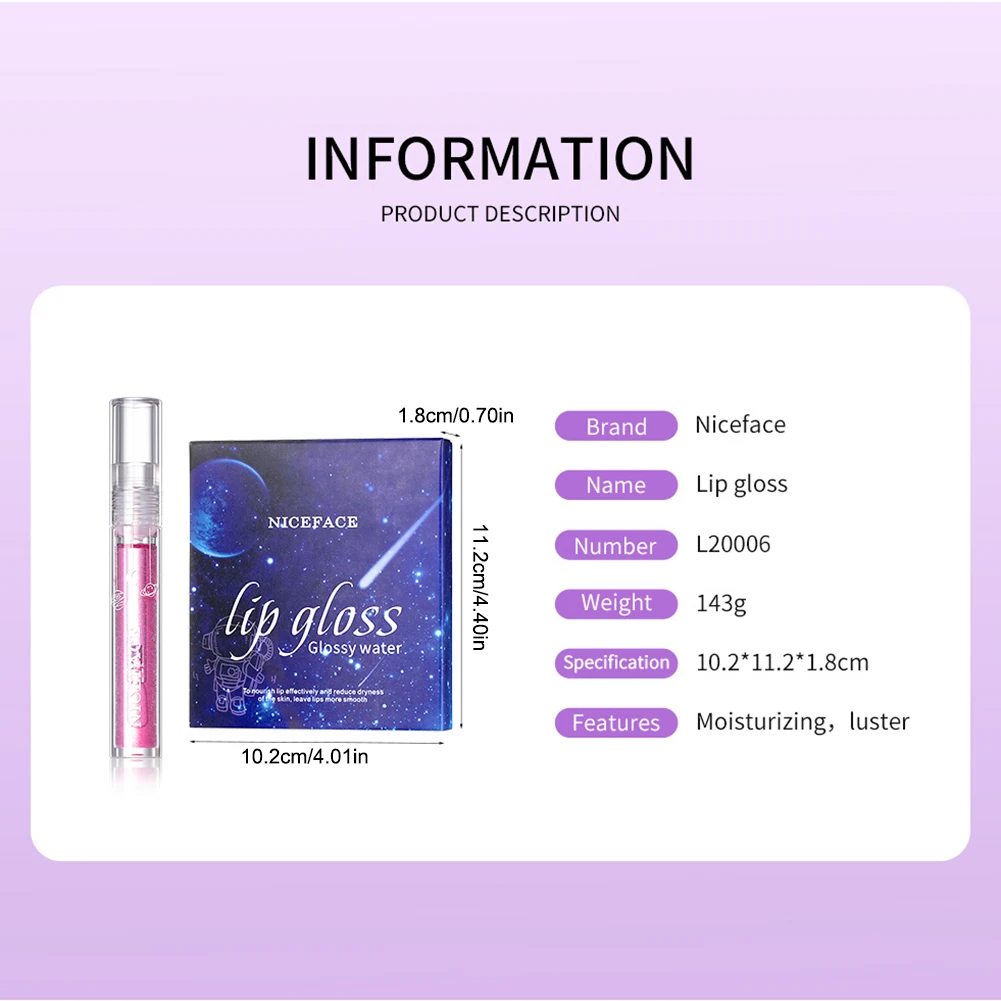 6Pcs Natural High Gloss Lipstick Long Lasting Moisturizing Nourishing Lip Gloss Reduce Lips Lines Plumping Serum Lip Oil Care
6Pcs Natural High Gloss Lipstick Long Lasting Moisturizing Nourishing Lip Gloss Reduce Lips Lines Plumping Serum Lip Oil Care