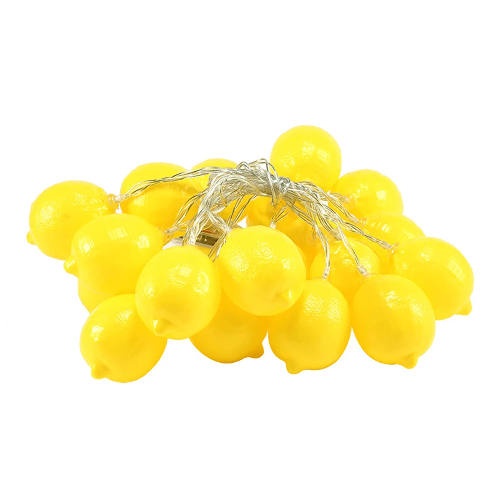 Lemon Chain Lights 10 LED Yellow Ball String Fairy Lights Holiday Fashionable Christmas Globe Lighting Chain For Christmas Party
Lemon Chain Lights 10 LED Yellow Ball String Fairy Lights Holiday Fashionable Christmas Globe Lighting Chain For Christmas Party