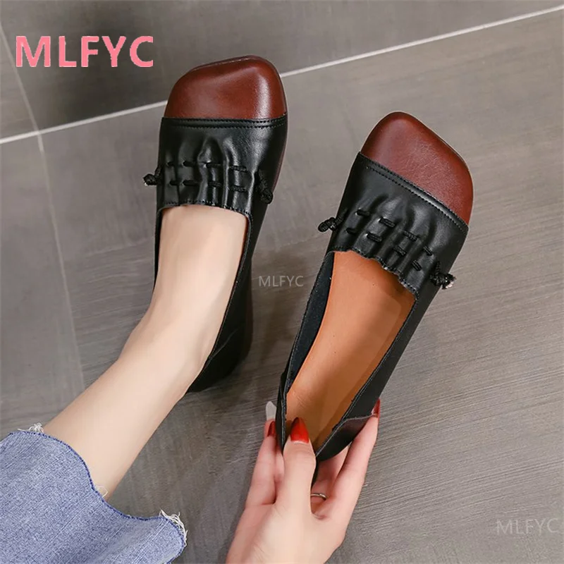 2022 spring and autumn new retro soft sole soft leather flat single shoes female shallow mouth round head fold mother shoes
2022 spring and autumn new retro soft sole soft leather flat single shoes female shallow mouth round head fold mother shoes