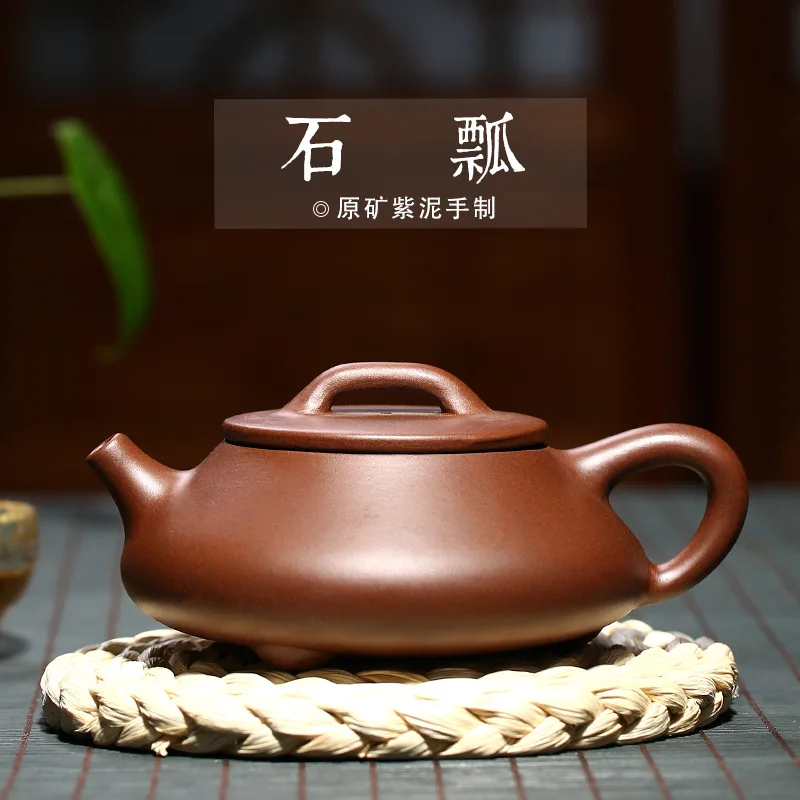 Stone Scoop Teapot Zisha Semi Handmade Teaset Chinese Style Simple Kung Fu Tea Pot Household Teaware Custom Gifts
Stone Scoop Teapot Zisha Semi Handmade Teaset Chinese Style Simple Kung Fu Tea Pot Household Teaware Custom Gifts