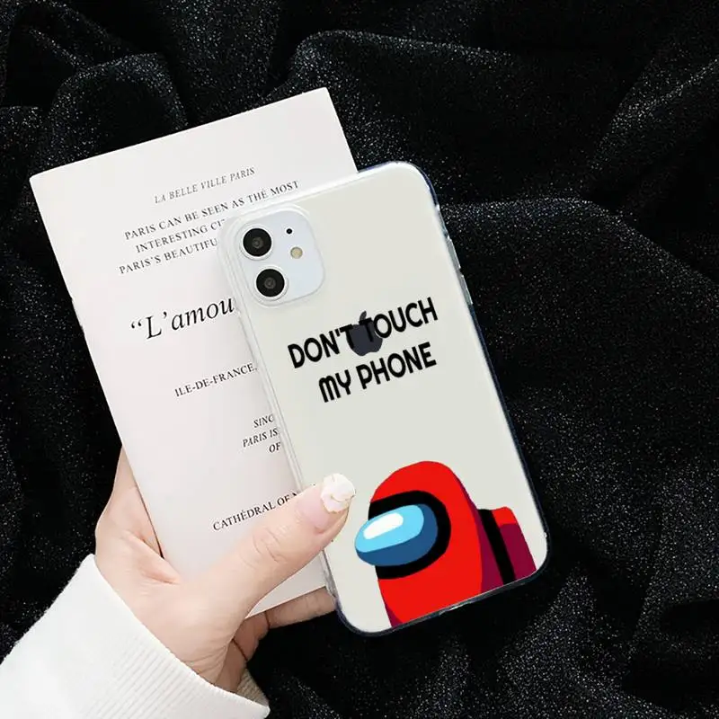 hot game among us cute Phone Case Transparent for iPhone 6 7 8 11 12 s mini pro X XS XR MAX Plus cover funda shell
hot game among us cute Phone Case Transparent for iPhone 6 7 8 11 12 s mini pro X XS XR MAX Plus cover funda shell