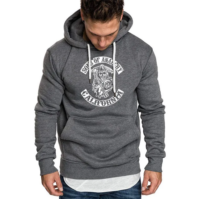 2020NEW SOA Sons of anarchy the child Fashion Skull Print Men Sportswear Hoodies Male Casual Sweatshirt Winter Fleece Hip Hop
2020NEW SOA Sons of anarchy the child Fashion Skull Print Men Sportswear Hoodies Male Casual Sweatshirt Winter Fleece Hip Hop