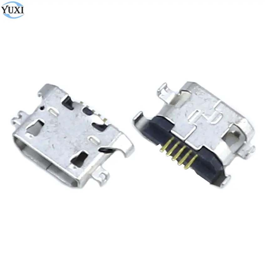 

YuXi 10 шт./лот Micro USB 5-контактный разъем для Lenovo A850 A830 A820 A800 A670 S720 S720i S820 S880 P780 разъем для зарядного порта