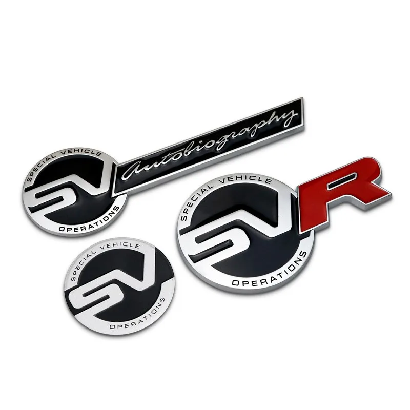 Наклейка для кузова автомобиля эмблема SVR SV украшение багажника передней решетки