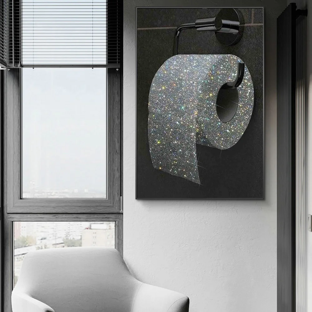 Fashion Rhinestone roll paper Canvas Painting Shiny Posters and Prints Abstract Wall Art Picture for Living Room Home Decor
Fashion Rhinestone roll paper Canvas Painting Shiny Posters and Prints Abstract Wall Art Picture for Living Room Home Decor