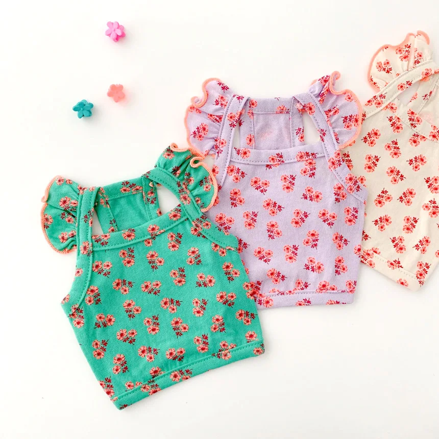 New Cotton Summer Dog Shirt Flowers Vest Clothes For Small Dog Cat Chihuahua T-shirt Puppy Vest Yorkshire Terrier Pet Clothes
New Cotton Summer Dog Shirt Flowers Vest Clothes For Small Dog Cat Chihuahua T-shirt Puppy Vest Yorkshire Terrier Pet Clothes