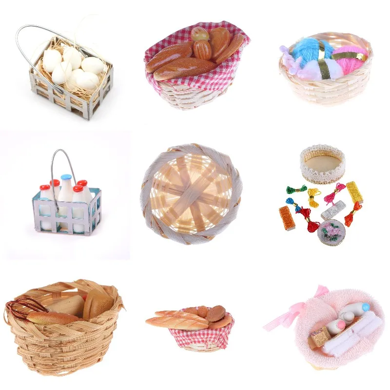 Miniature Food Tool Bread Toast Hot Dog With Basket Dining Room Bakery Pastry Kitchen Decoration Pretend Play Toy 1:12 Dollhouse
Miniature Food Tool Bread Toast Hot Dog With Basket Dining Room Bakery Pastry Kitchen Decoration Pretend Play Toy 1:12 Dollhouse