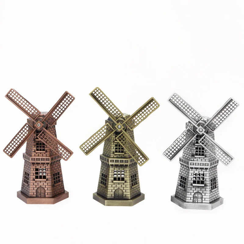 Creative metal Dutch windmill model decoration Alloy windmill rotatable home decoration children's toy gift desktop jewelry
Creative metal Dutch windmill model decoration Alloy windmill rotatable home decoration children's toy gift desktop jewelry