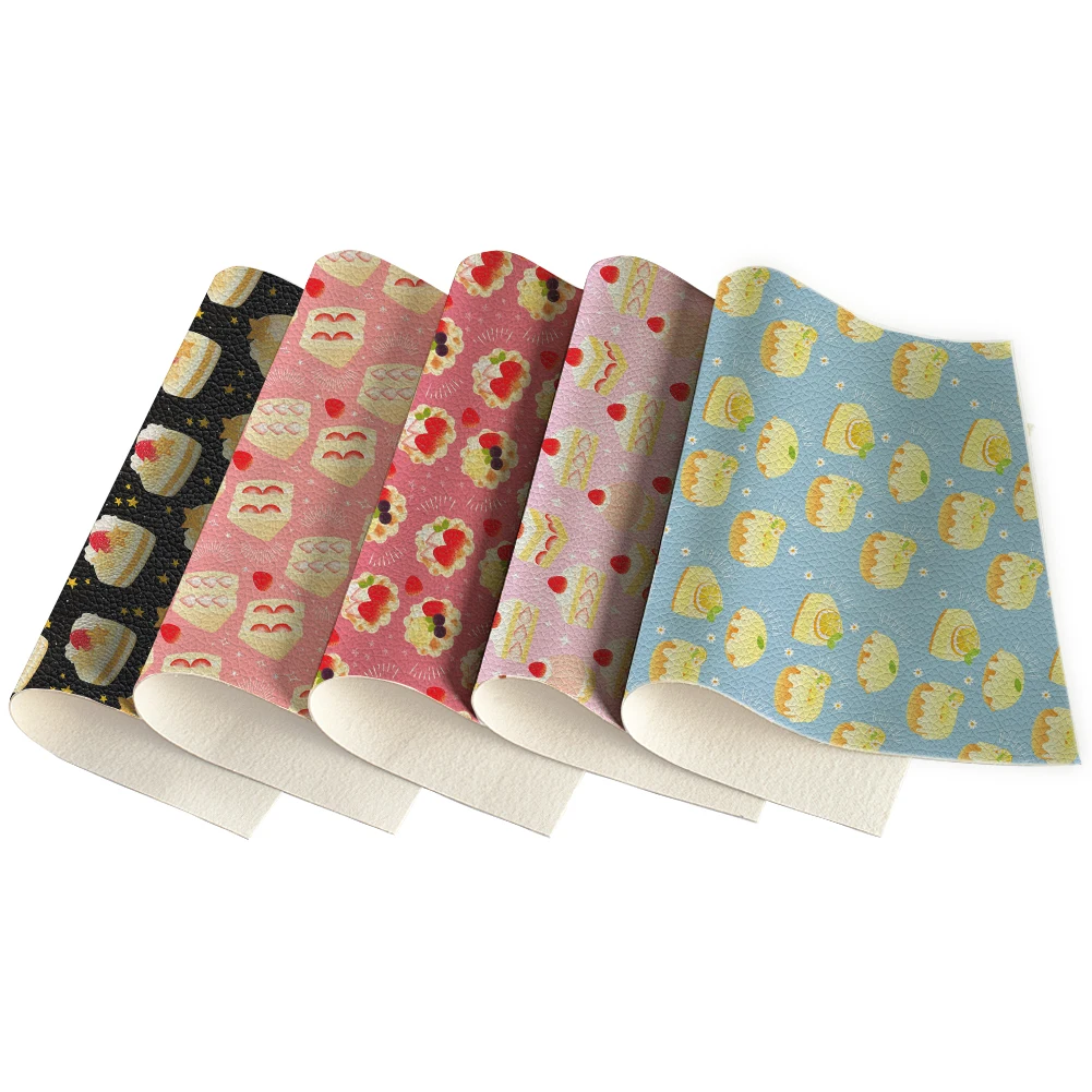 Heat Transfer Faux Leather Fabric Synthetic Food Cake Litchi Printed For Faux Leater For Keychain 30X136CM
Heat Transfer Faux Leather Fabric Synthetic Food Cake Litchi Printed For Faux Leater For Keychain 30X136CM