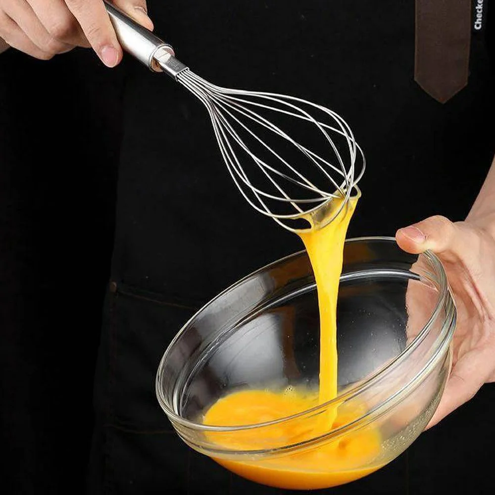 Manual Egg Beater Stainless Steel Eggbeater Whisk Hand Mixer Egg Stirrer Kitchen Egg Tools For Making Cream of Egg Beater
Manual Egg Beater Stainless Steel Eggbeater Whisk Hand Mixer Egg Stirrer Kitchen Egg Tools For Making Cream of Egg Beater