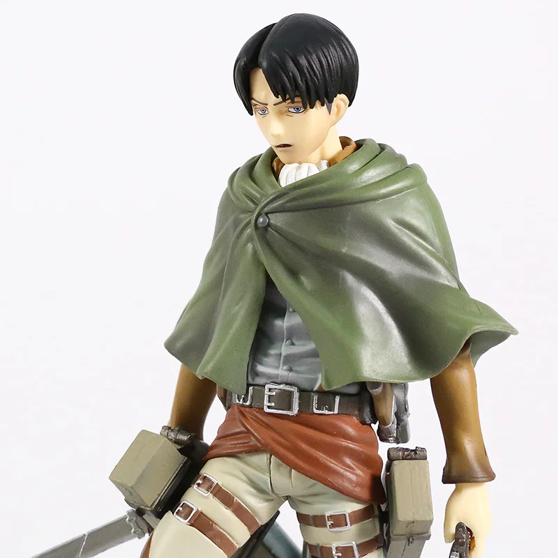 19cm Attack on Titan Figure Rival Ackerman Figure Levi PVC Figurine Rivaille Collection Model Toy 
19cm Attack on Titan Figure Rival Ackerman Figure Levi PVC Figurine Rivaille Collection Model Toy
