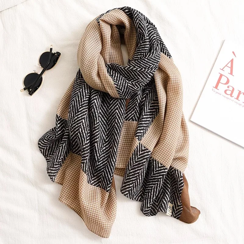 Классический льняной хлопковый шарф на осень и зиму 2020, женские шелковые шарфы с модным теплым принтом, дизайнерская шаль, женская накидка, ...
Классический льняной хлопковый шарф на осень и зиму 2020, женские шелковые шарфы с модным теплым принтом, дизайнерская шаль, женская накидка, ...