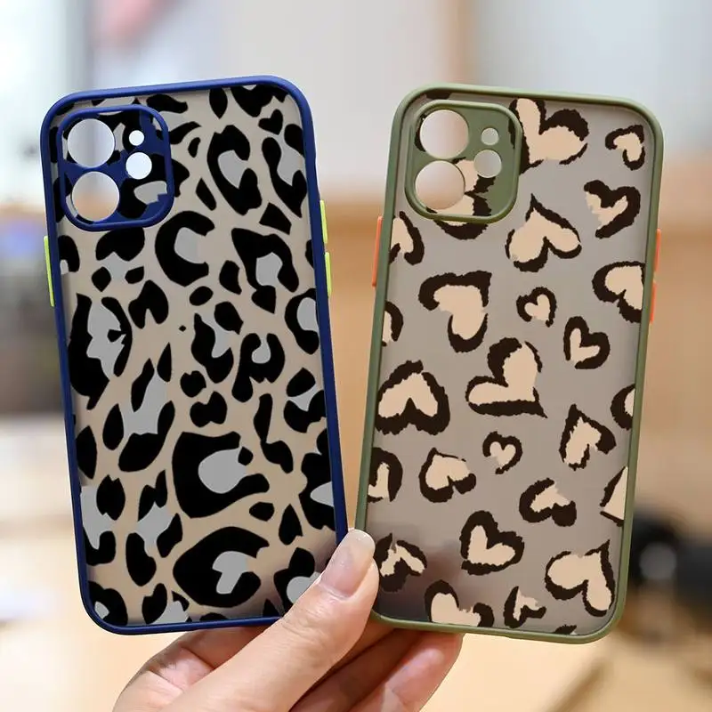 Leopard Fashion print Aesthetics Phone Case For iPhone 12 11 Mini Pro XR XS Max 7 8 Plus X Matte transparent Back Cover
Leopard Fashion print Aesthetics Phone Case For iPhone 12 11 Mini Pro XR XS Max 7 8 Plus X Matte transparent Back Cover