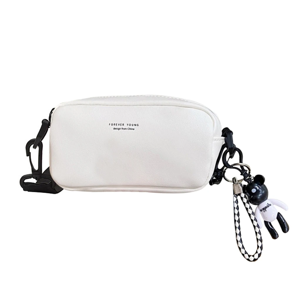 Fashion PU Leather Crossbody Tote Bag Bear Pendant Women Shoulder Handbag Tote Popular Simple Female Daily Bag
Fashion PU Leather Crossbody Tote Bag Bear Pendant Women Shoulder Handbag Tote Popular Simple Female Daily Bag