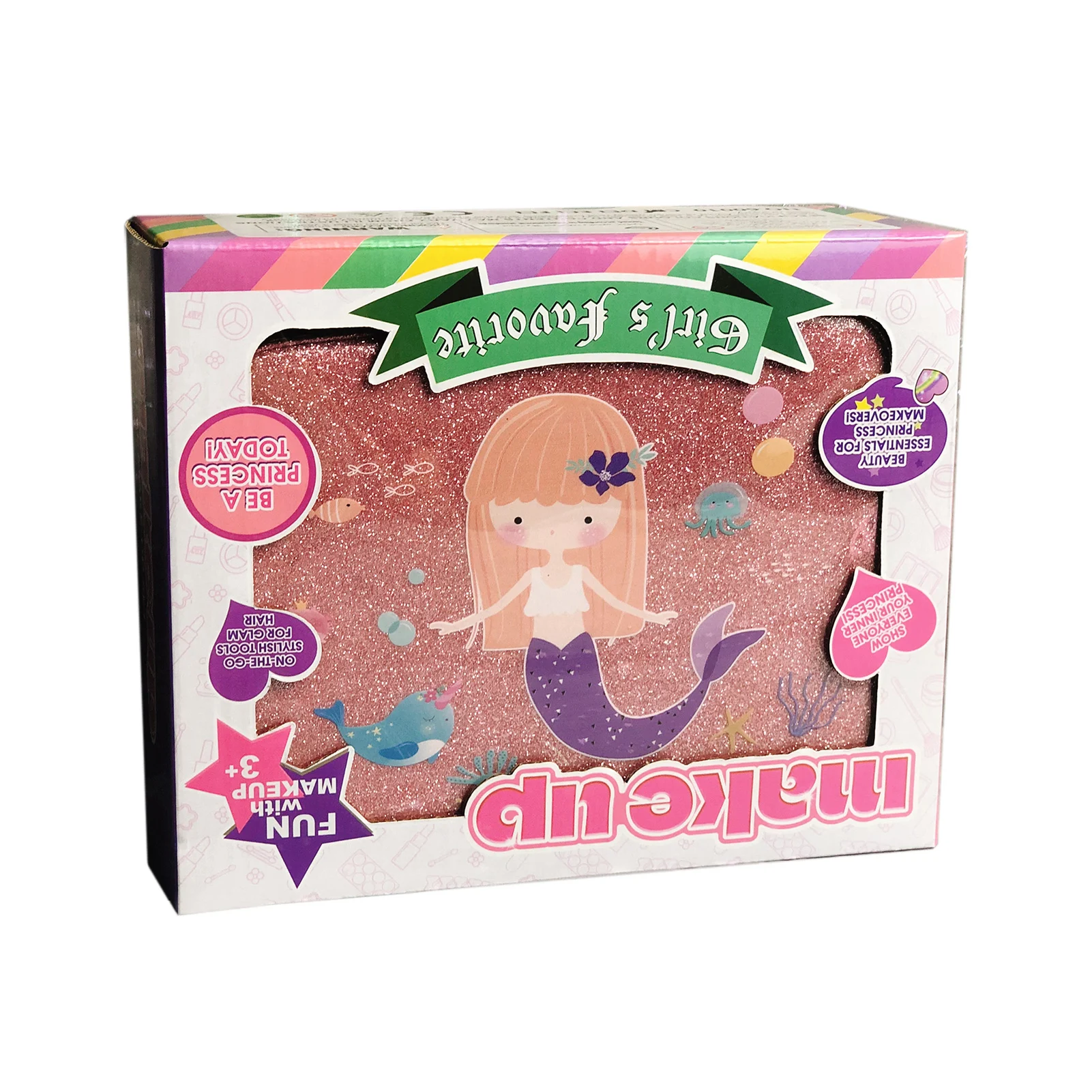 Children Makeup Set Safe Baby Girls Pretend Play Toys Princess Dress Up Cosmetic Bag Make Up Kit Great Gift For Kids
Children Makeup Set Safe Baby Girls Pretend Play Toys Princess Dress Up Cosmetic Bag Make Up Kit Great Gift For Kids