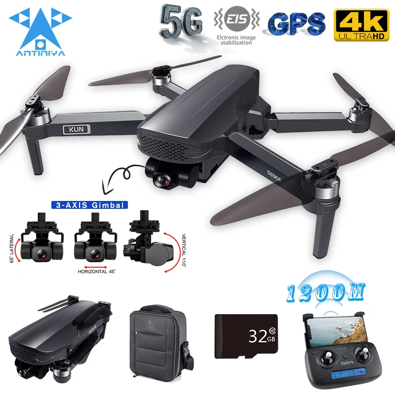 2021 New SG908 GPS Drone With 4K HD 3-Axis Gimbal Profesional Camera Aerial Photography RC Foldable Quadcopter FPV Helicopter
2021 New SG908 GPS Drone With 4K HD 3-Axis Gimbal Profesional Camera Aerial Photography RC Foldable Quadcopter FPV Helicopter
